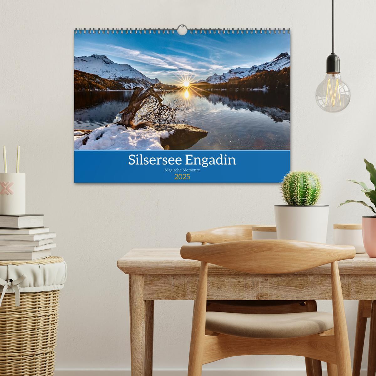 Bild: 9783383912504 | Silsersee Engadin (Wandkalender 2025 DIN A3 quer), CALVENDO...