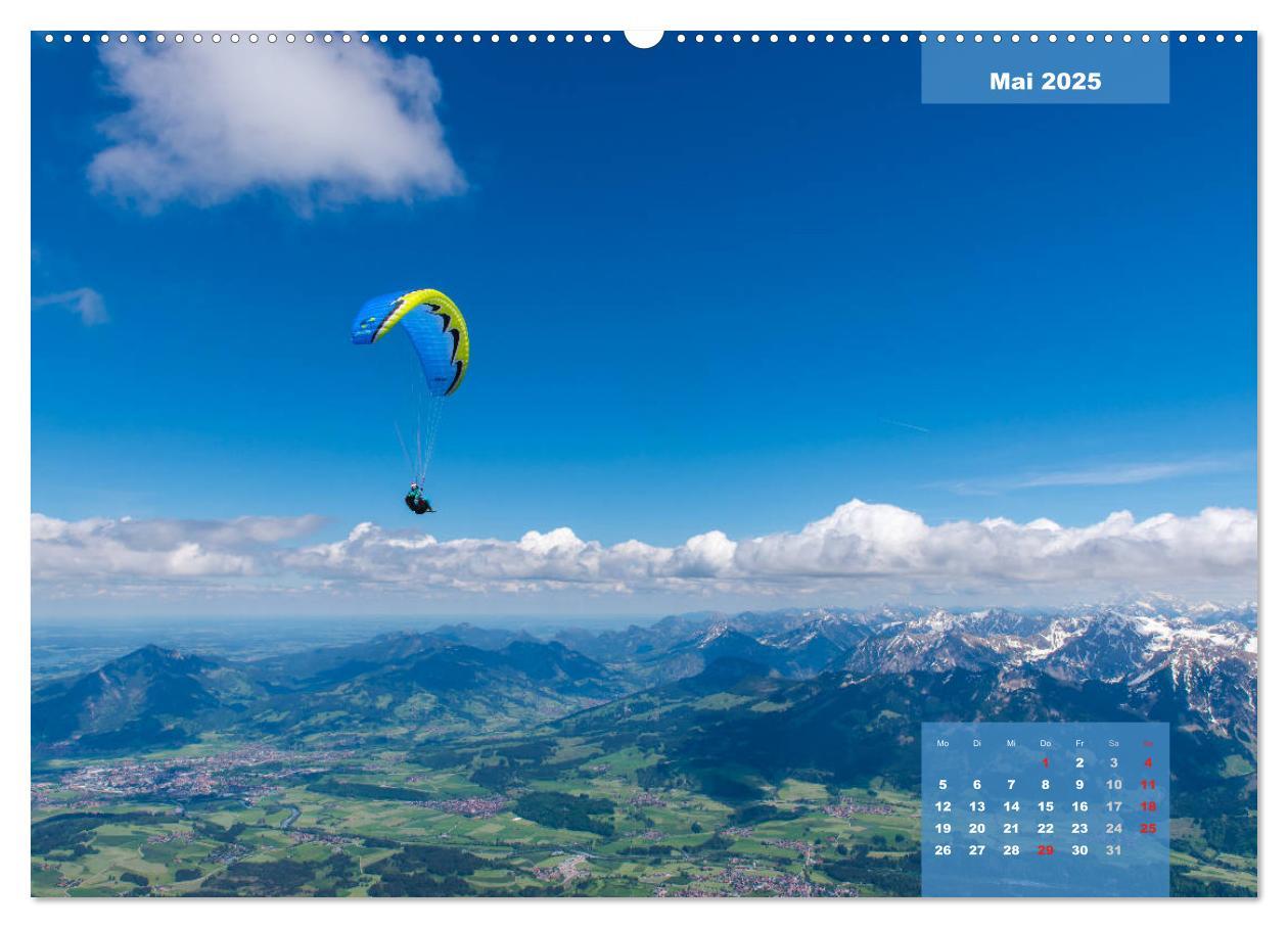 Bild: 9783435178643 | Paragliding - Aufbruch zu neuen Höhenflügen (Wandkalender 2025 DIN...