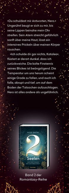 Bild: 9783473402113 | 2 Seelen. Das erste Buch der Unsterblichkeit | Rose Snow | Buch | 2022