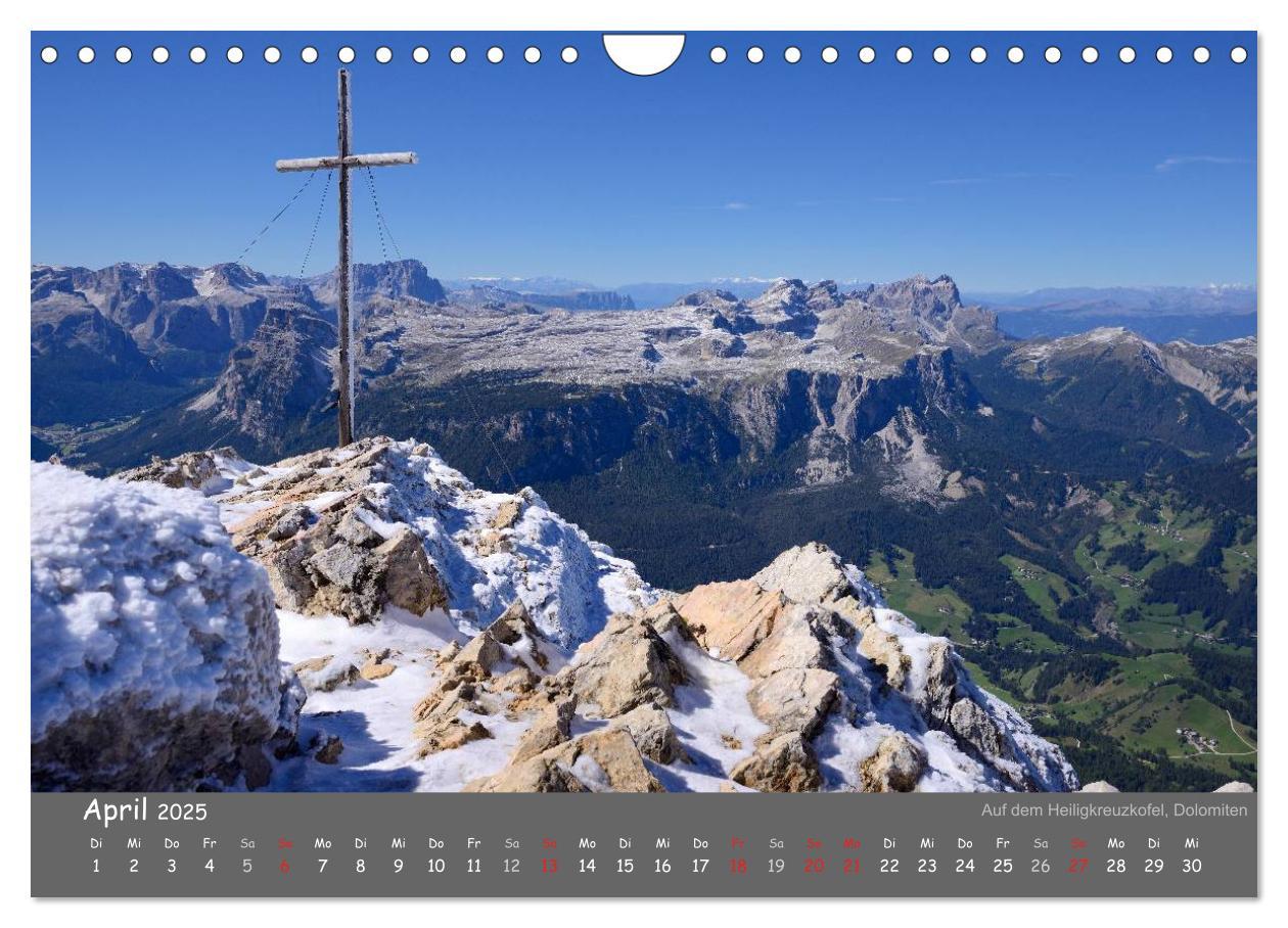 Bild: 9783435842025 | Traumhafte Bergwelt Kalender (Wandkalender 2025 DIN A4 quer),...