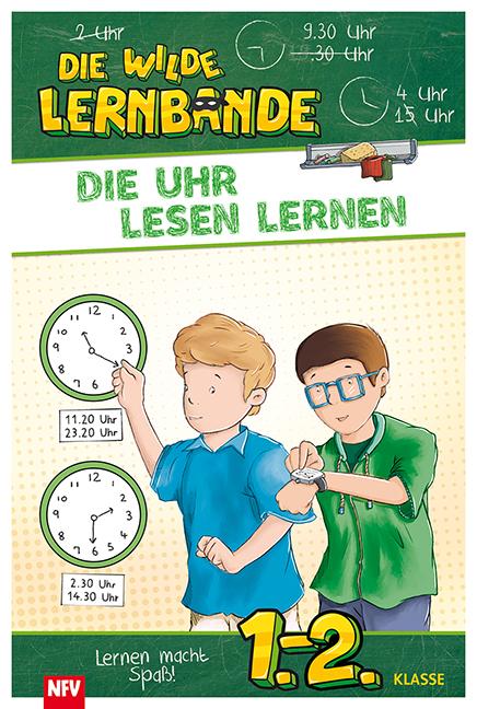 Cover: 9783849450182 | Die Uhr lesen lernen | DIE WILDE LERNBANDE - 1.-2. Klasse | Sammüller