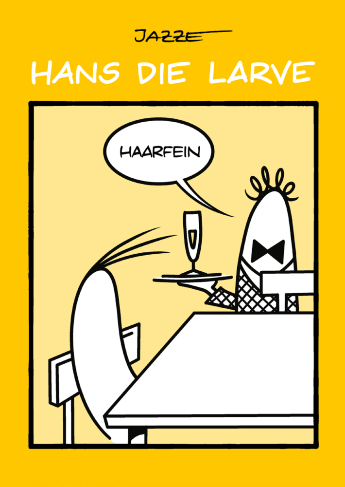 Cover: 9783946649601 | Hans die Larve 4 | Haarfein | Robert Niederle | Taschenbuch | 64 S.