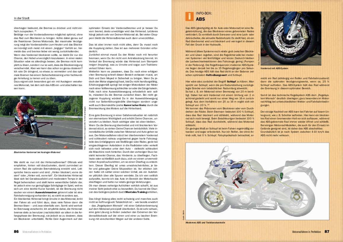 Bild: 9783868523829 | Motorradfahren in Perfektion | Ulrich Thomson | Taschenbuch | 200 S.