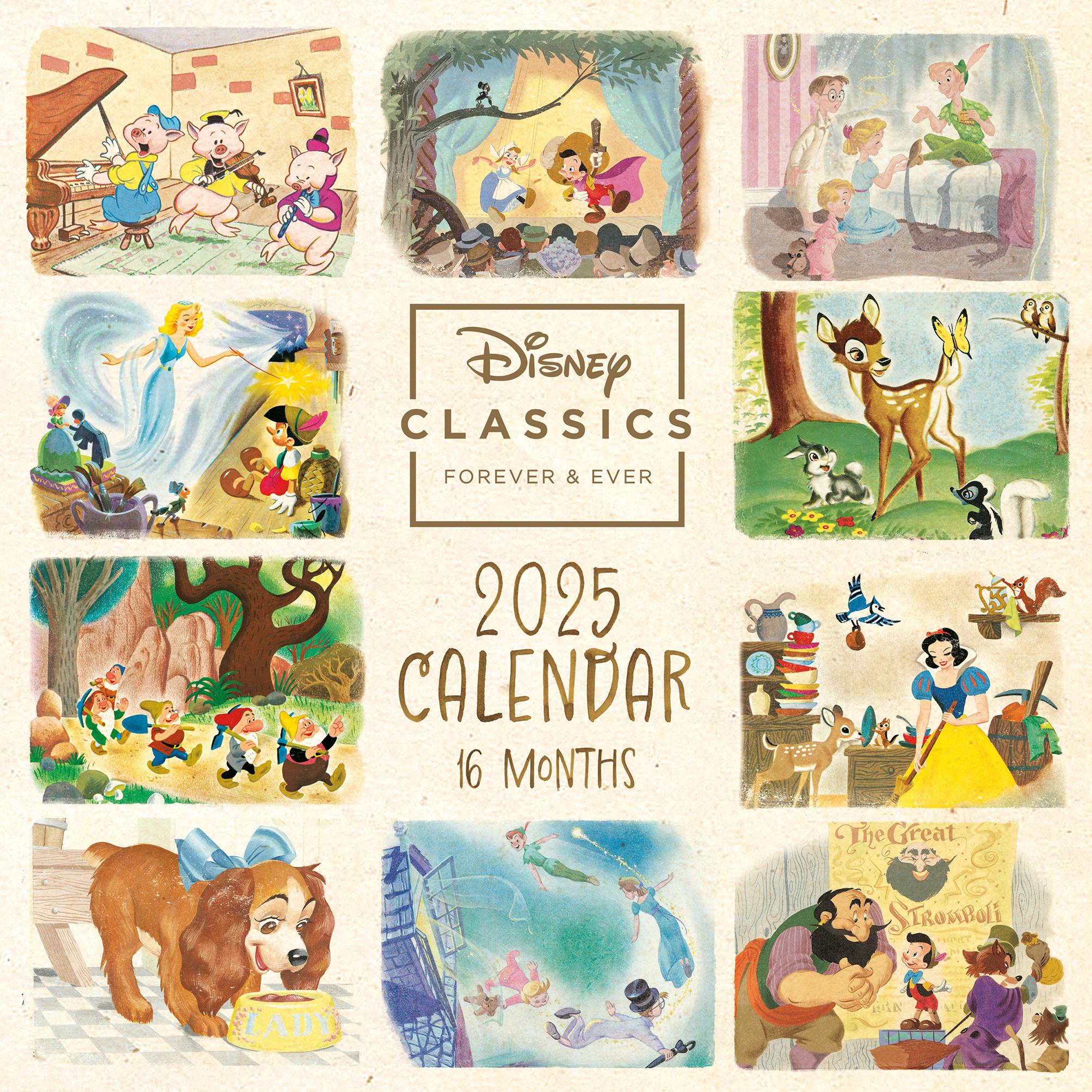 Cover: 9781804231548 | Disney Classics 2025 30X30 Broschürenkalender | Kalender | 28 S.