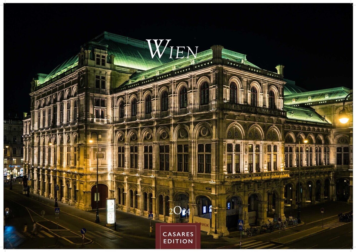 Cover: 9789918620036 | Wien 2024 L 35x50cm | H.W. Schawe | Kalender | 14 S. | Deutsch | 2024