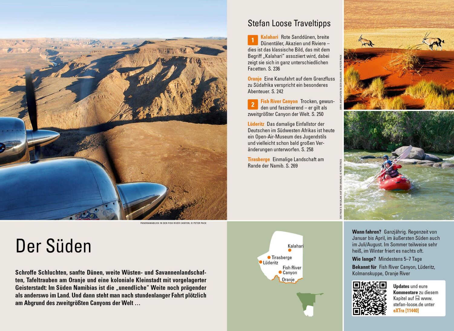 Bild: 9783770166435 | Stefan Loose Reiseführer Namibia | mit Reiseatlas und Safari-Guide