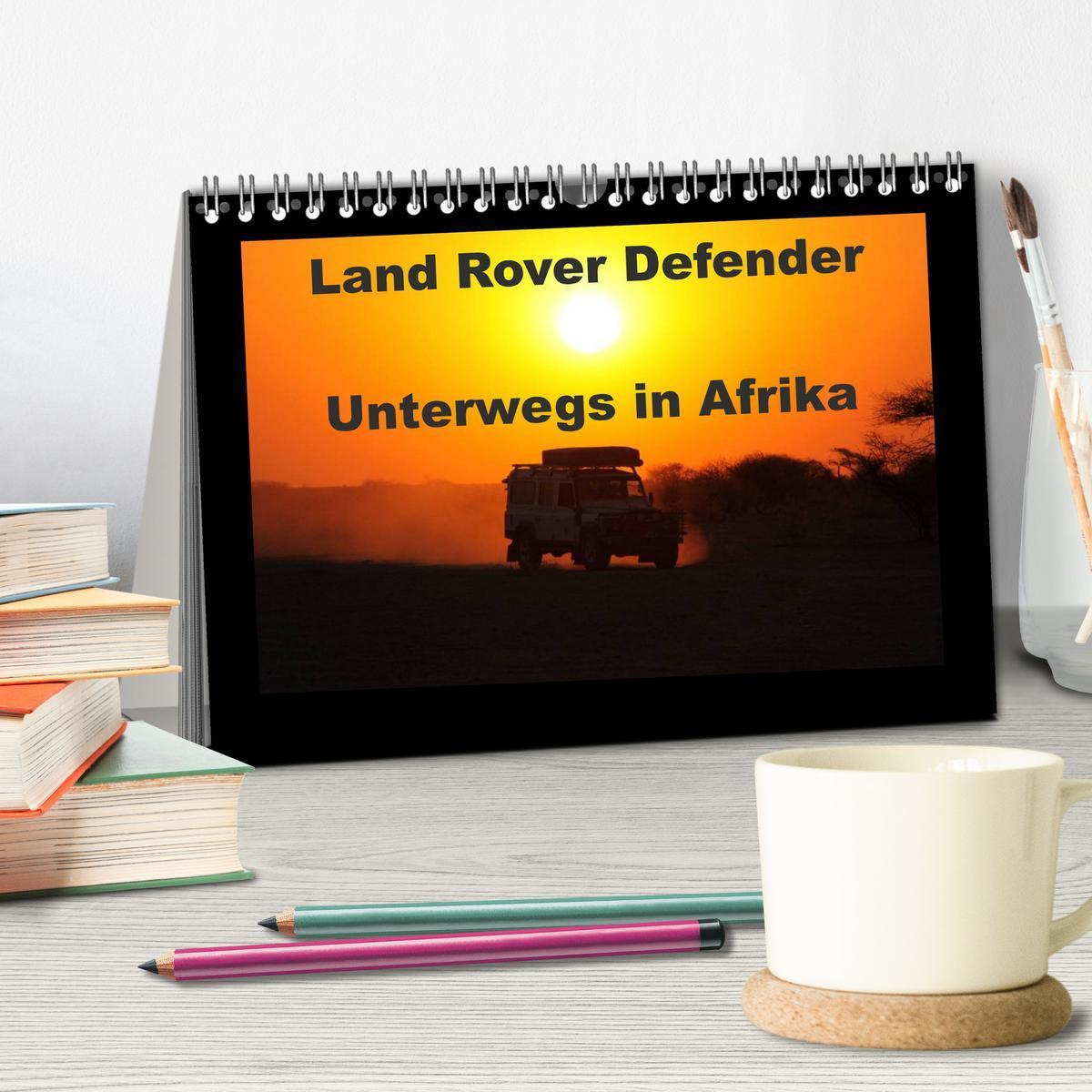 Bild: 9783435752652 | Land Rover Defender - Unterwegs in Afrika (Tischkalender 2025 DIN...