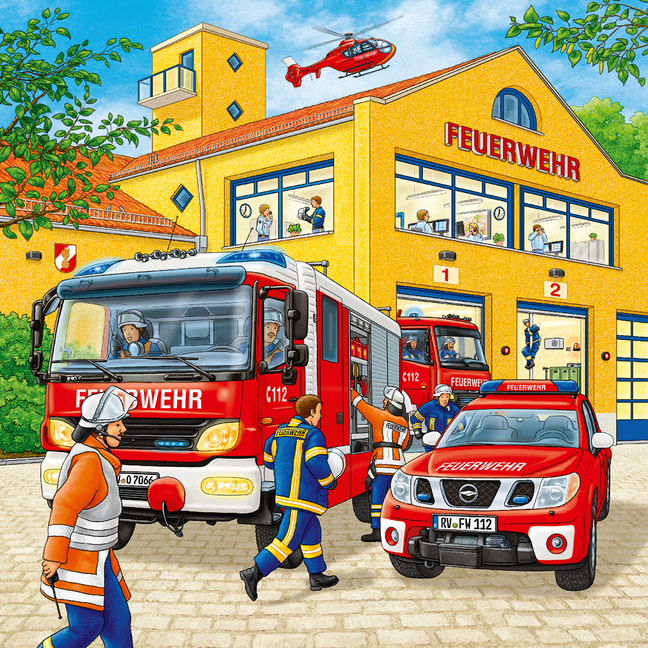 Bild: 4005556094011 | Ravensburger Kinderpuzzle - 09401 Feuerwehreinsatz - Puzzle für...