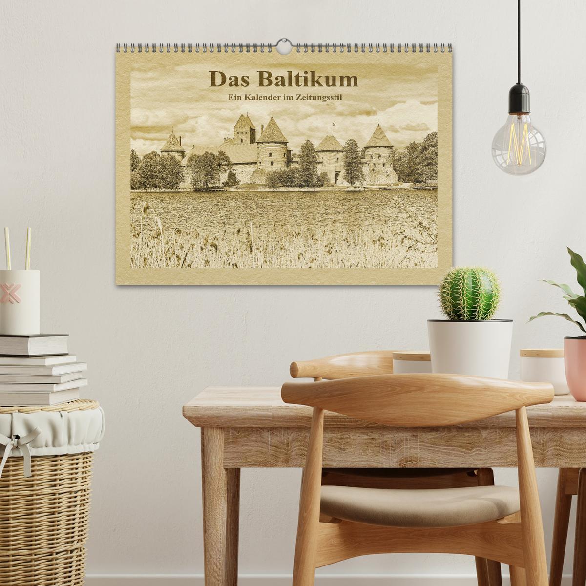 Bild: 9783435422425 | Das Baltikum - Ein Kalender im Zeitungsstil (Wandkalender 2025 DIN...