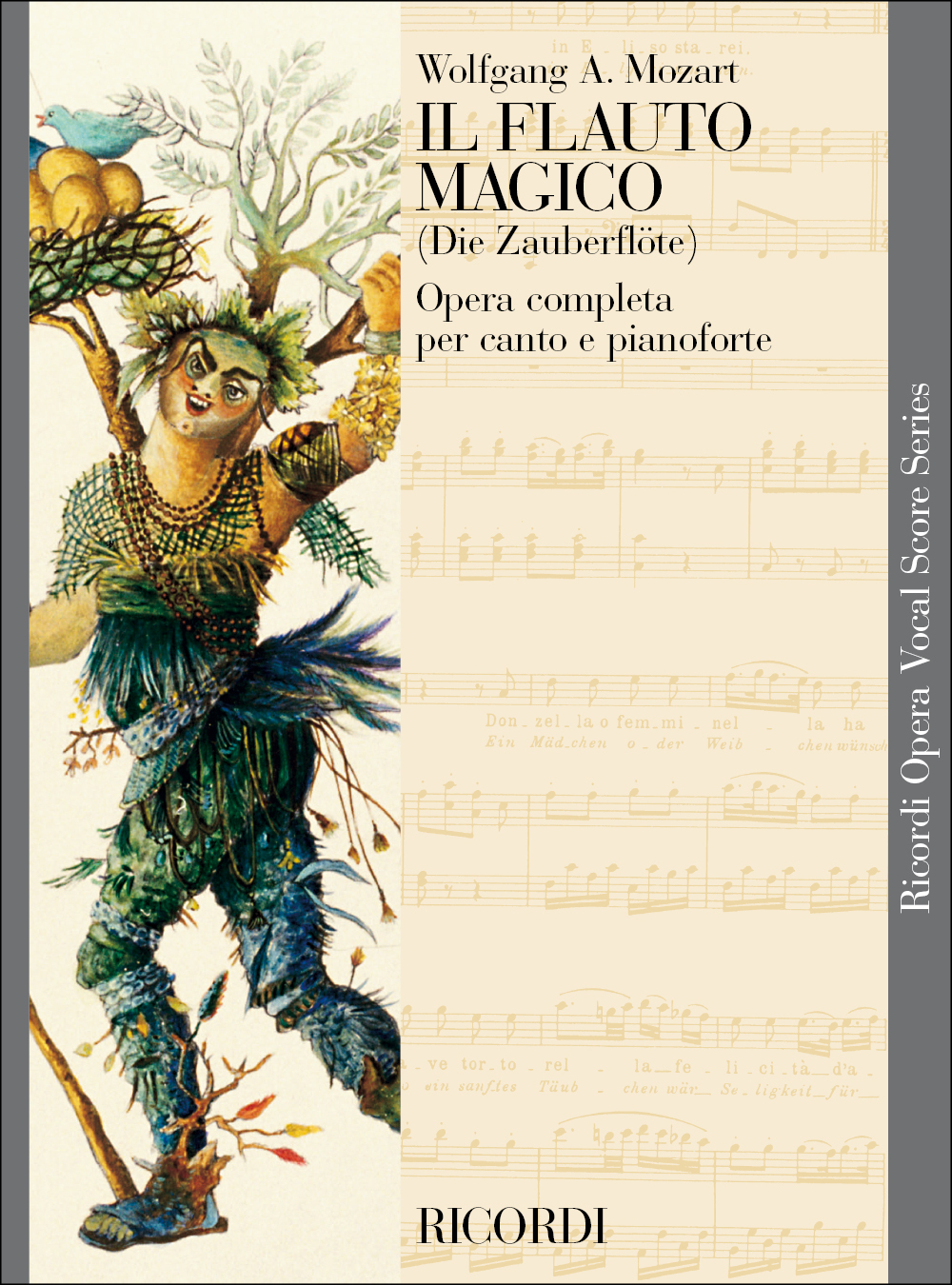 Cover: 9790041296067 | Il flauto magico | Testo Italiano - Tedesco | Wolfgang Amadeus Mozart