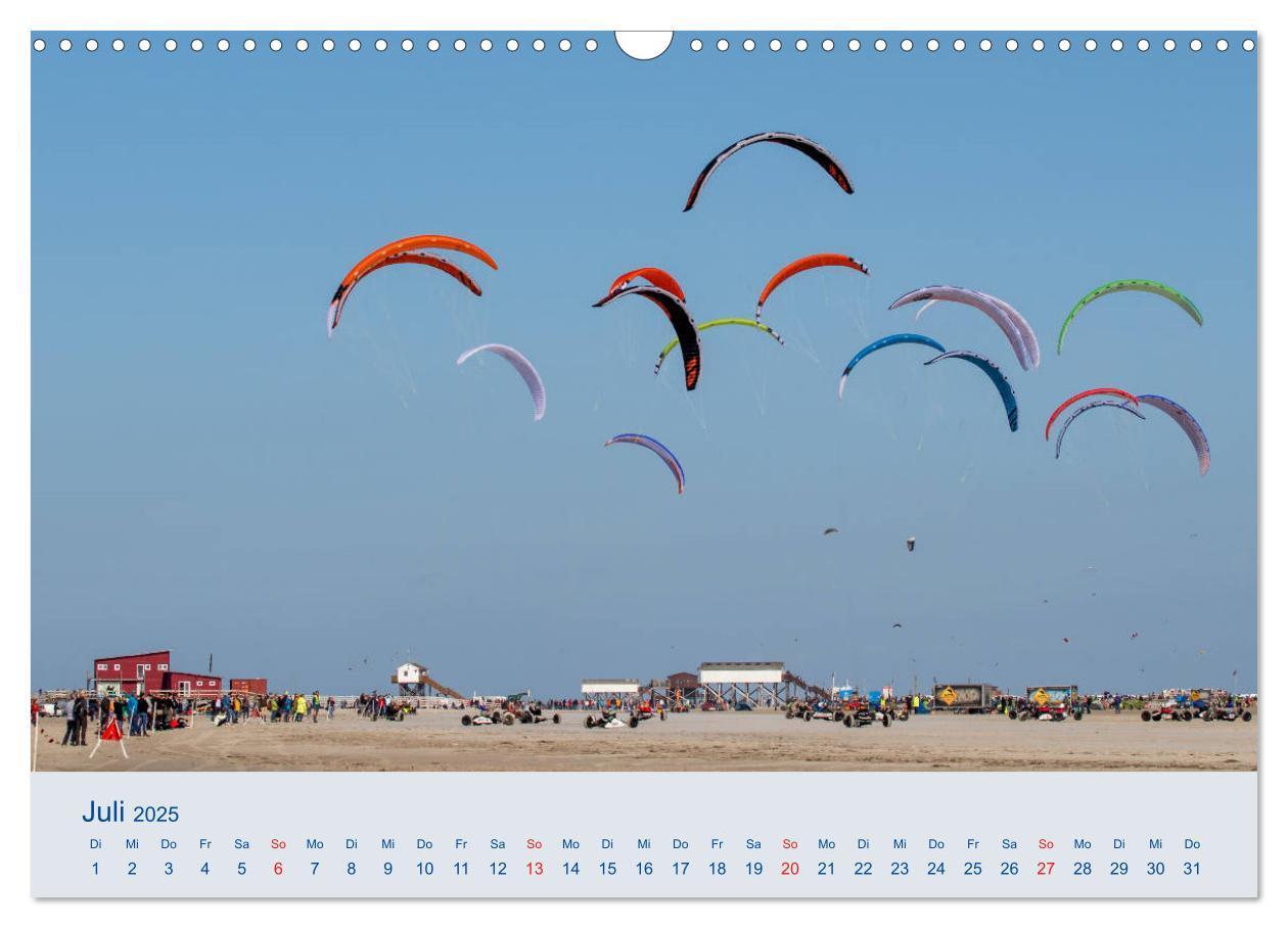 Bild: 9783435187867 | Nordseeküste Am Strand von Sankt Peter-Ording (Wandkalender 2025...