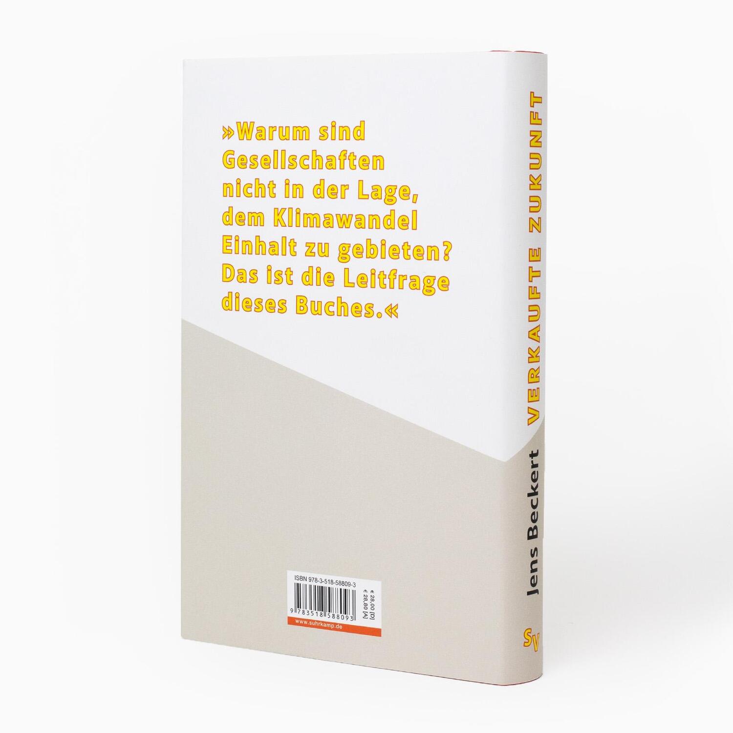 Bild: 9783518588093 | Verkaufte Zukunft | Jens Beckert | Buch | 238 S. | Deutsch | 2024