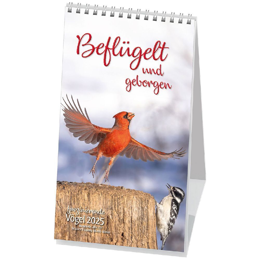 Cover: 9783754879757 | Beflügelt und geborgen | Vögel 2025 | Kalender | 13 S. | Deutsch