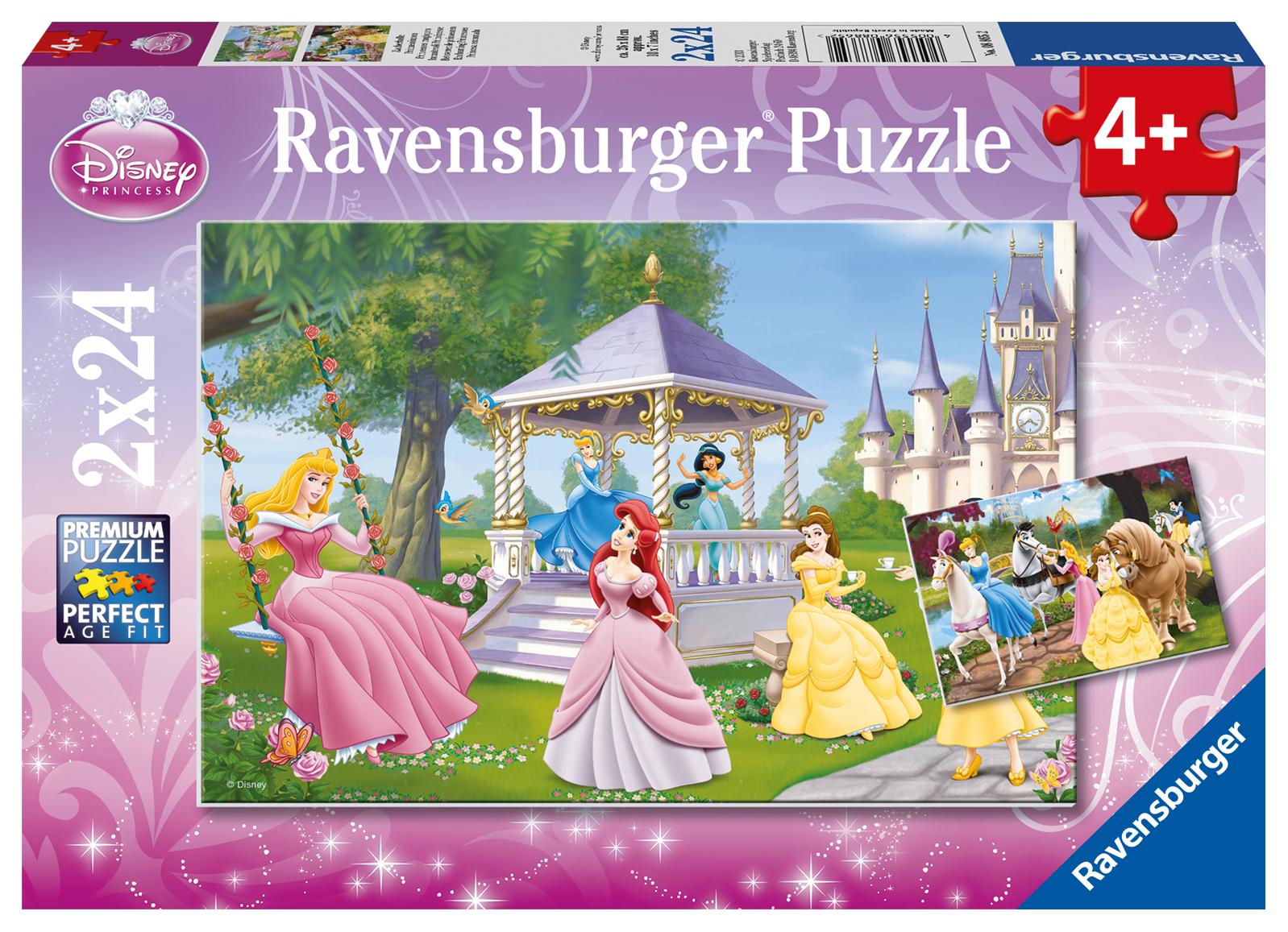 Cover: 4005556088652 | Disney: Zauberhafte Prinzessinnen. Puzzle 2 x 24 Teile | Spiel | 08865