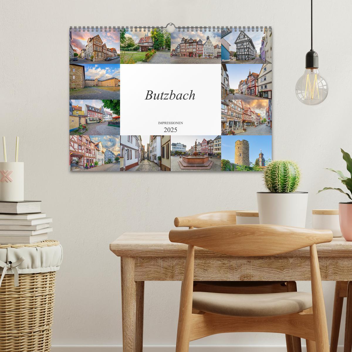 Bild: 9783435188352 | Butzbach Impressionen (Wandkalender 2025 DIN A3 quer), CALVENDO...