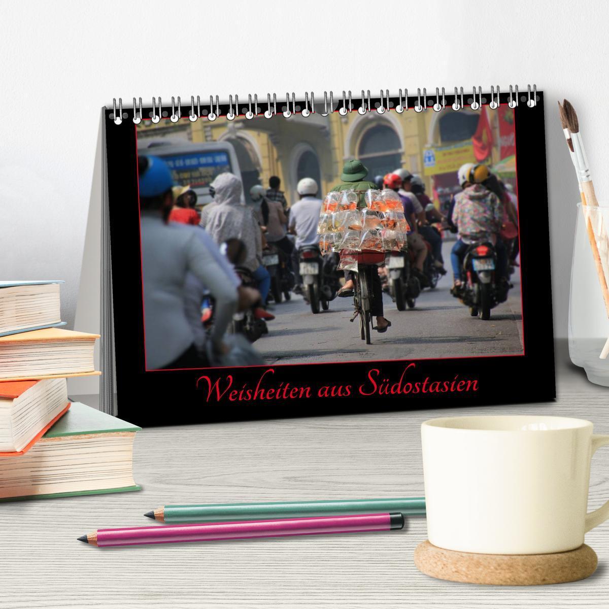 Bild: 9783435490592 | Faszination Südostasien (Tischkalender 2025 DIN A5 quer), CALVENDO...