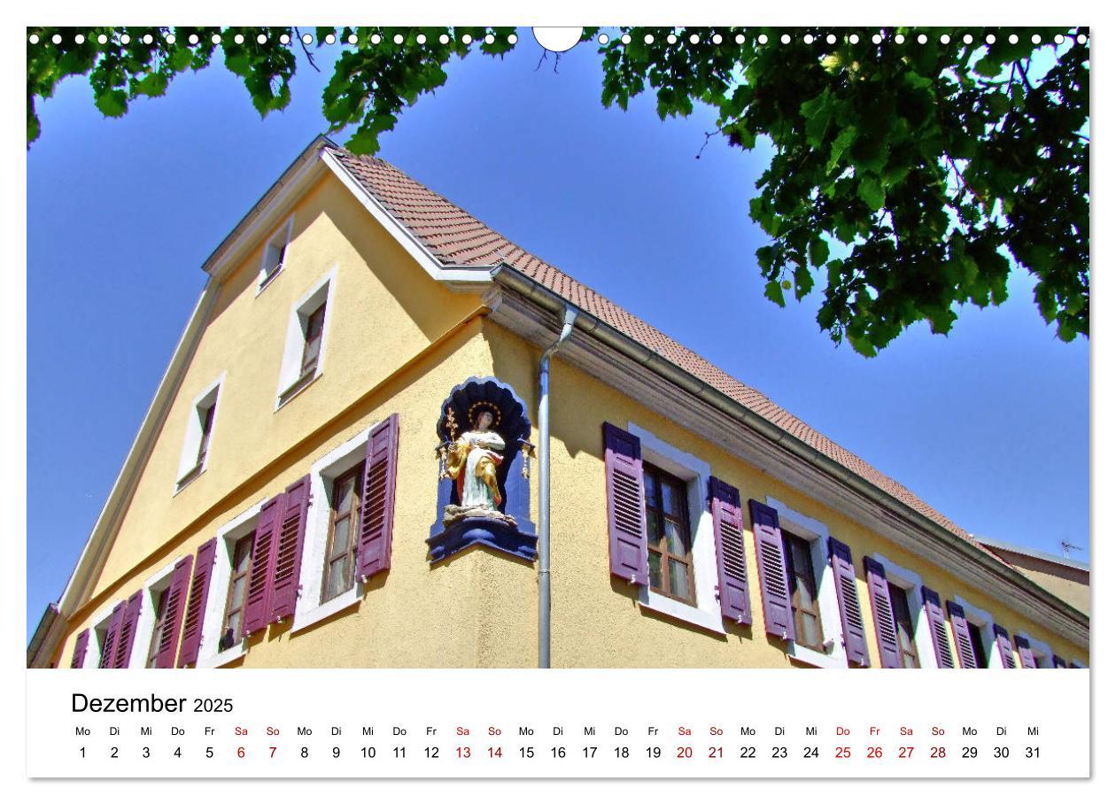 Bild: 9783435349234 | Wiesloch - Spaziergang durch die Altstadt (Wandkalender 2025 DIN A3...