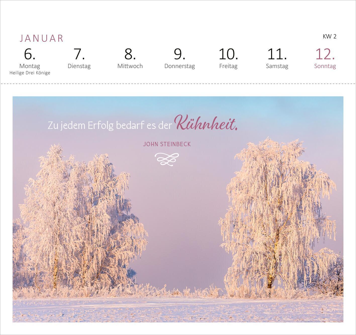 Bild: 4014489132769 | Postkartenkalender 365 Tage Innere Stärke 2025 | Kalender | 108 S.