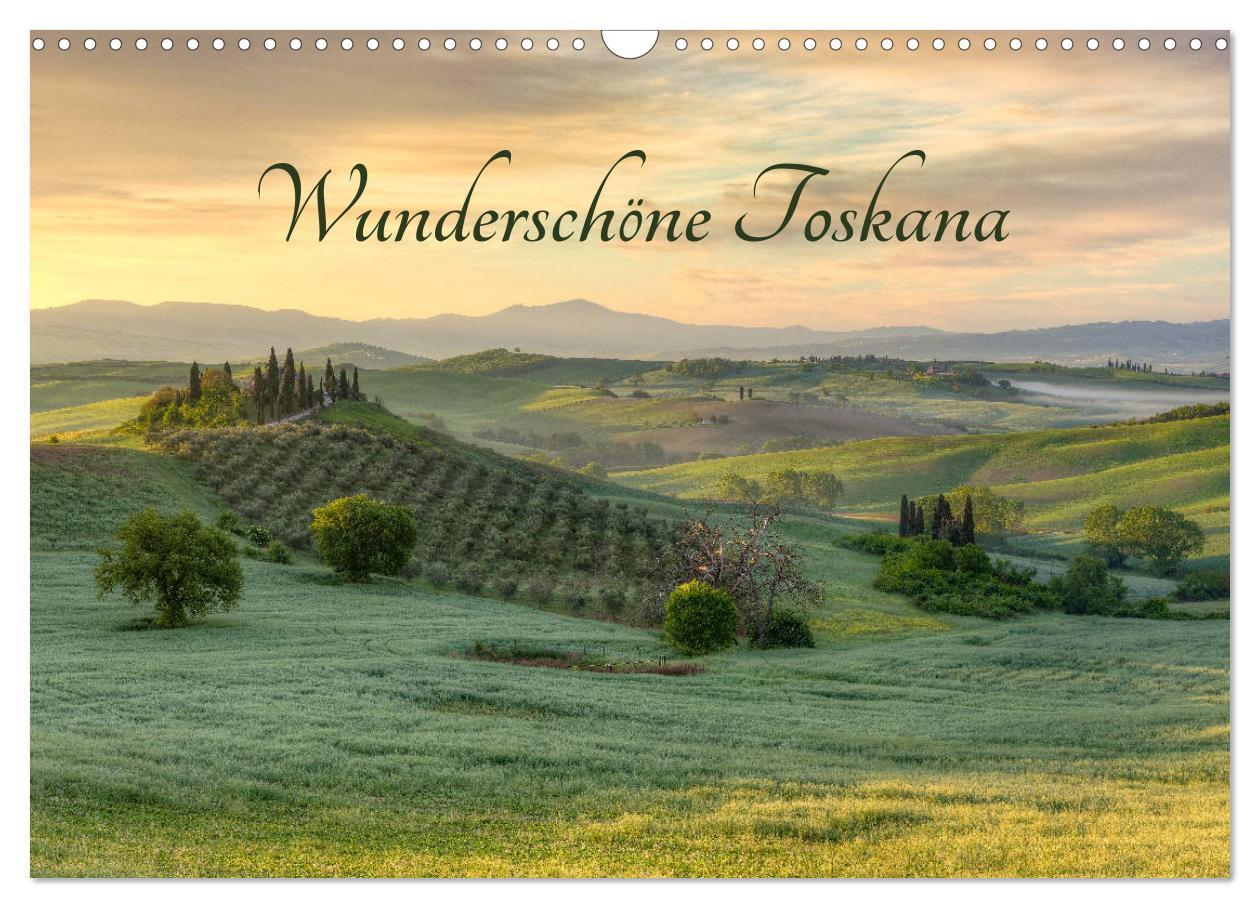 Cover: 9783435128433 | Wunderschöne Toskana (Wandkalender 2025 DIN A3 quer), CALVENDO...