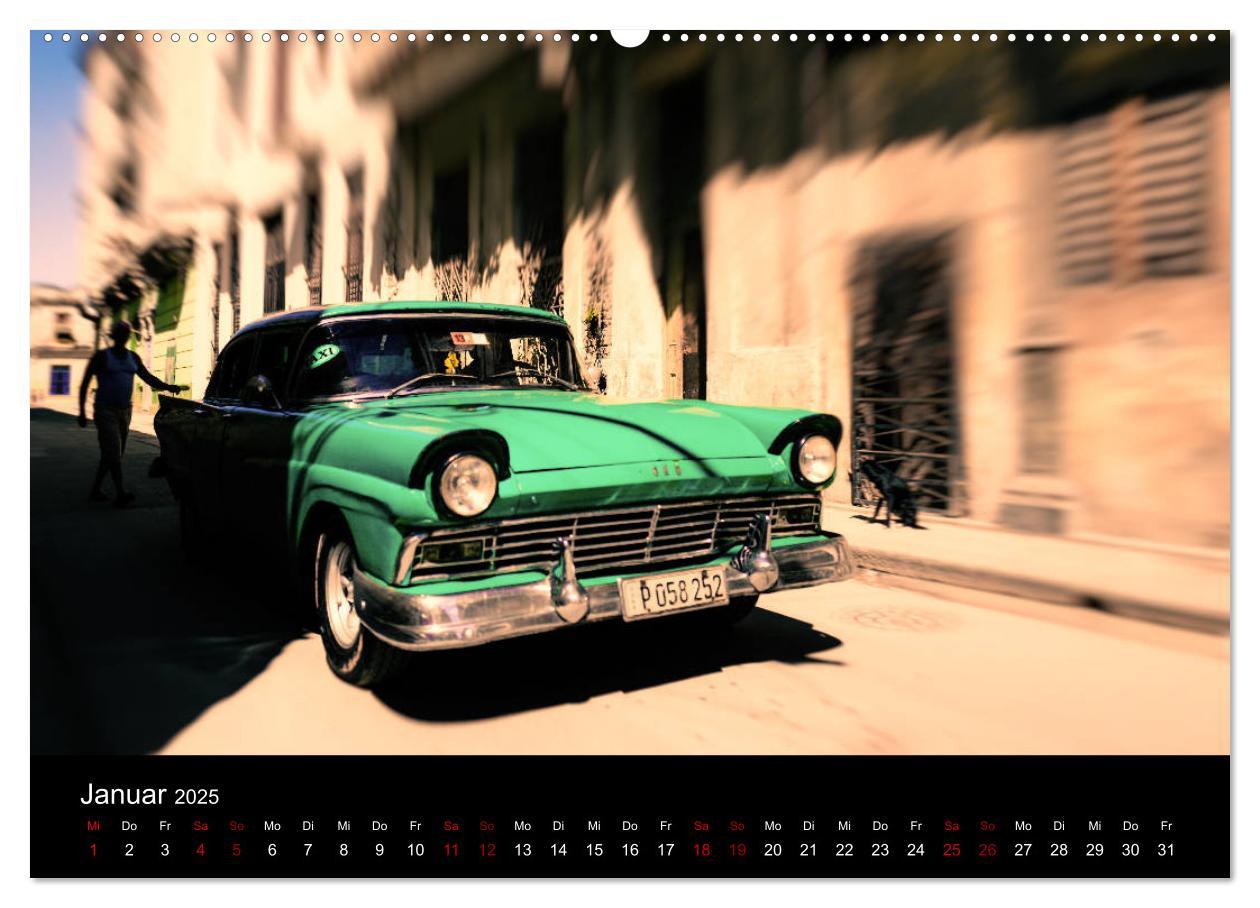 Bild: 9783435387755 | Cuba mobil - Kuba Autos (hochwertiger Premium Wandkalender 2025 DIN...