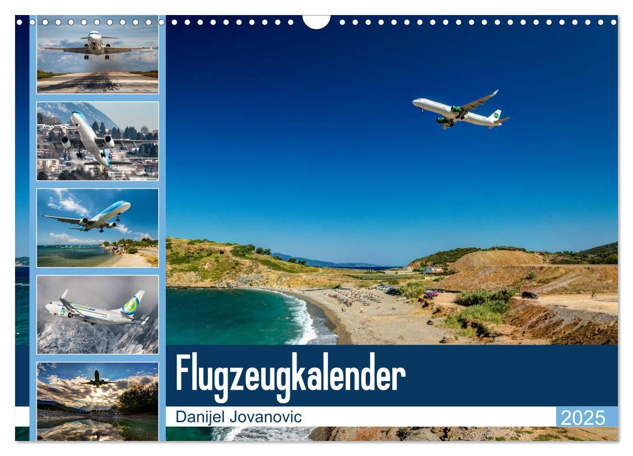 Cover: 9783435277032 | Flugzeugkalender 2025 (Wandkalender 2025 DIN A3 quer), CALVENDO...