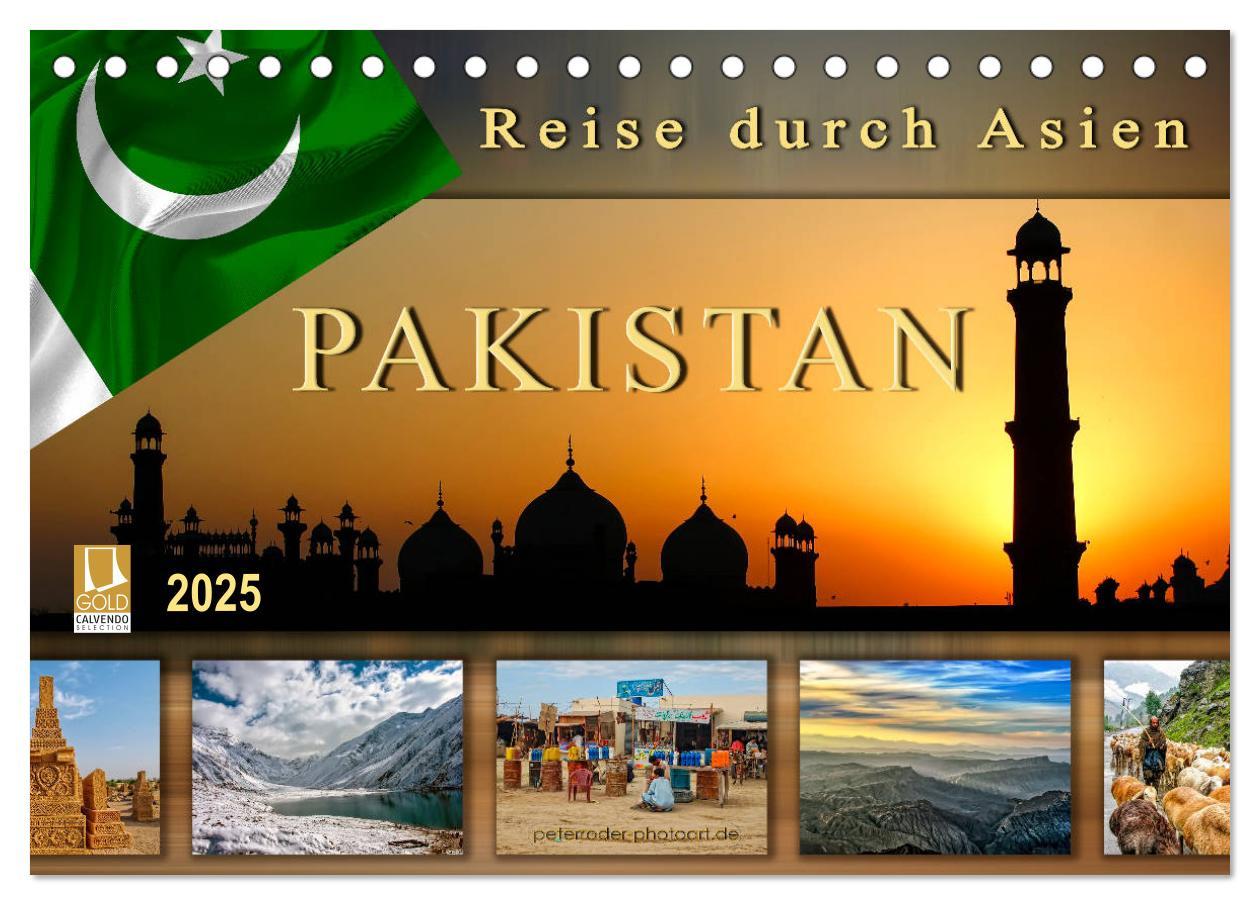 Cover: 9783435450299 | Reise durch Asien - Pakistan (Tischkalender 2025 DIN A5 quer),...