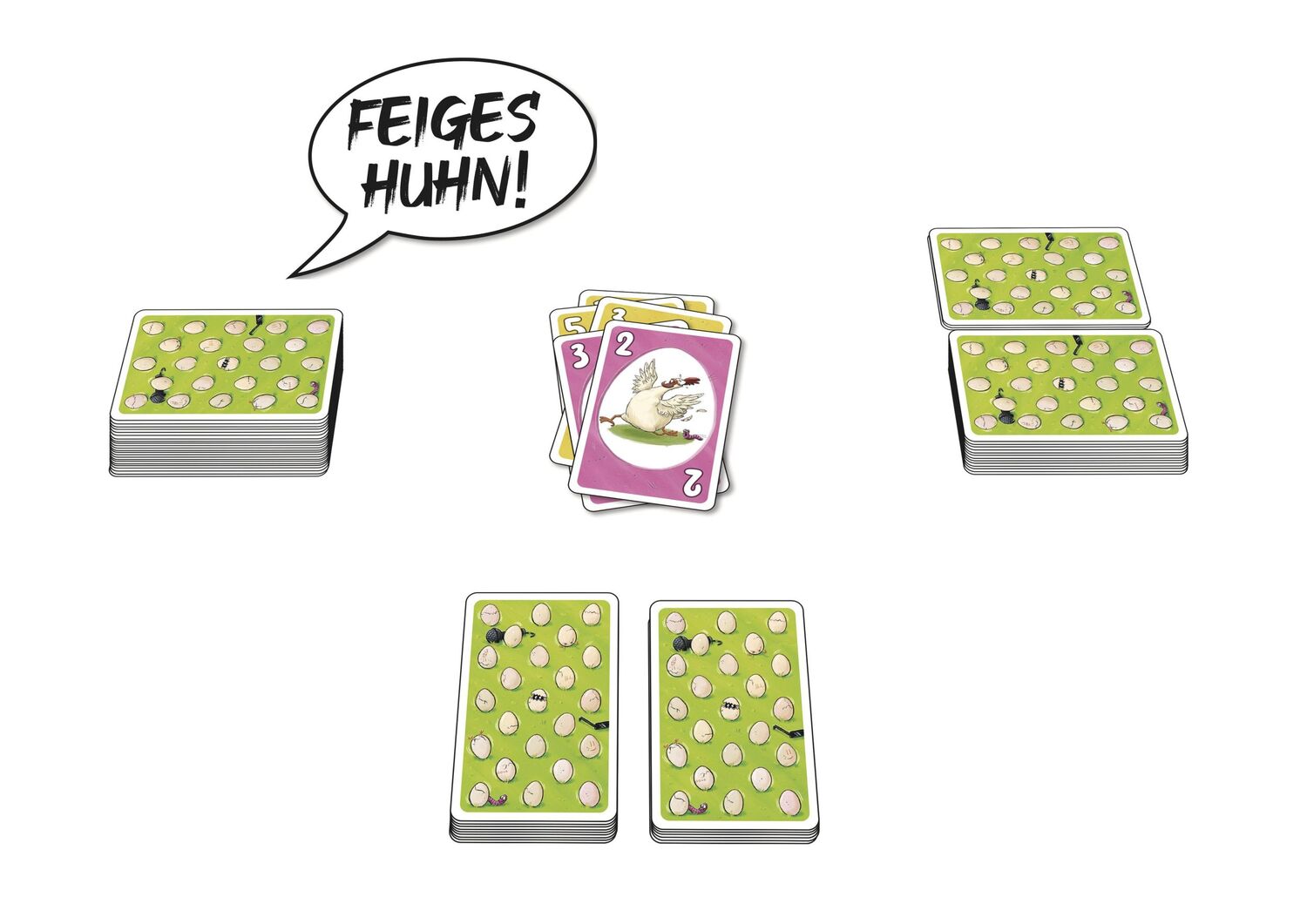 Bild: 4007396024043 | Feiges Huhn! | AMIGO - Kartenspiel | AMIGO Spiel Freizeit | Spiel