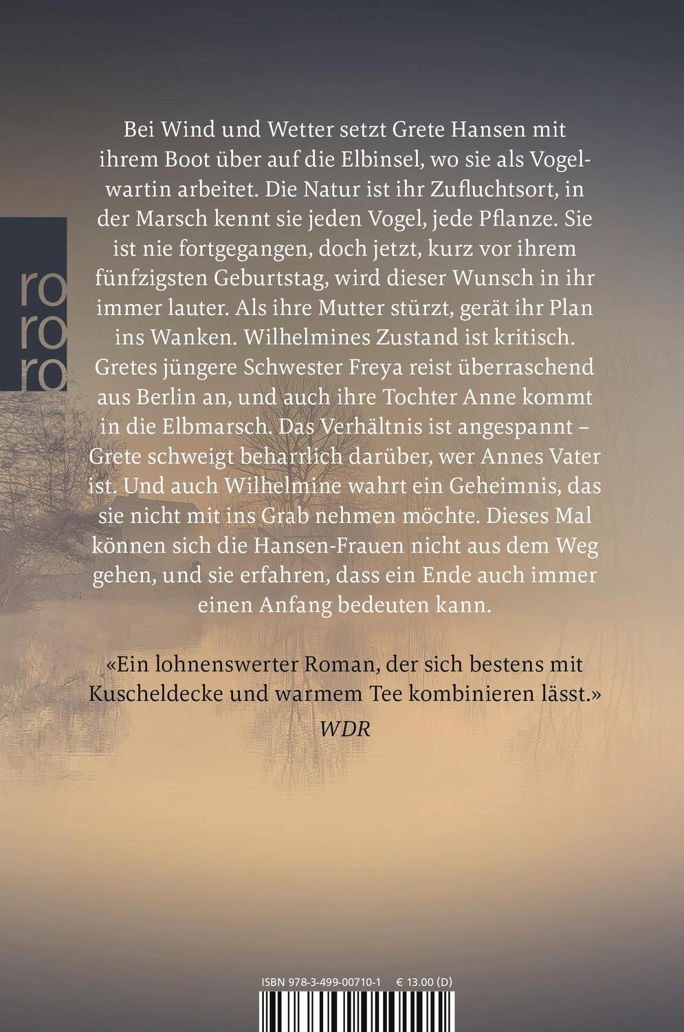 Rückseite: 9783499010101 | Die Rückkehr der Kraniche | Romy Fölck | Taschenbuch | 336 S. | 2024