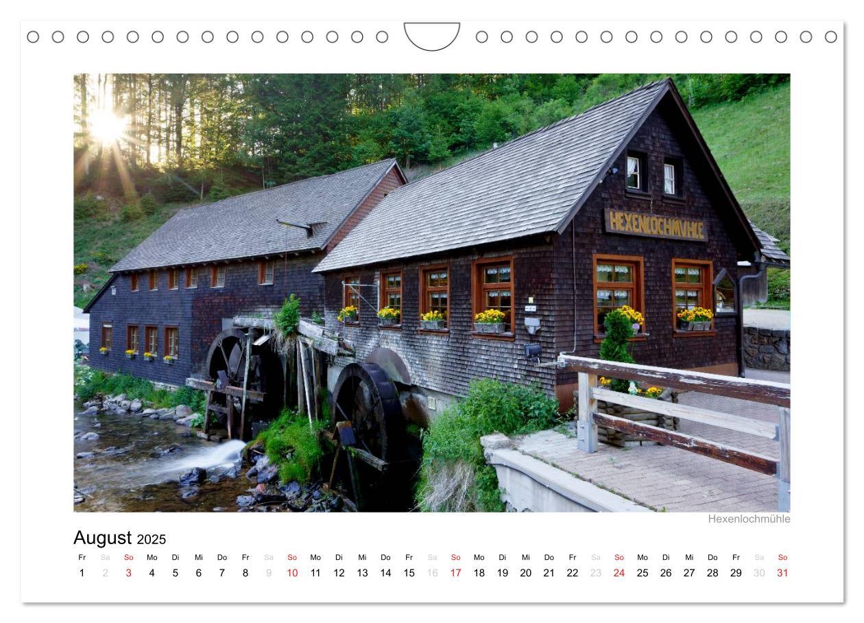 Bild: 9783435818648 | Schwarzwald 2025 (Wandkalender 2025 DIN A4 quer), CALVENDO...