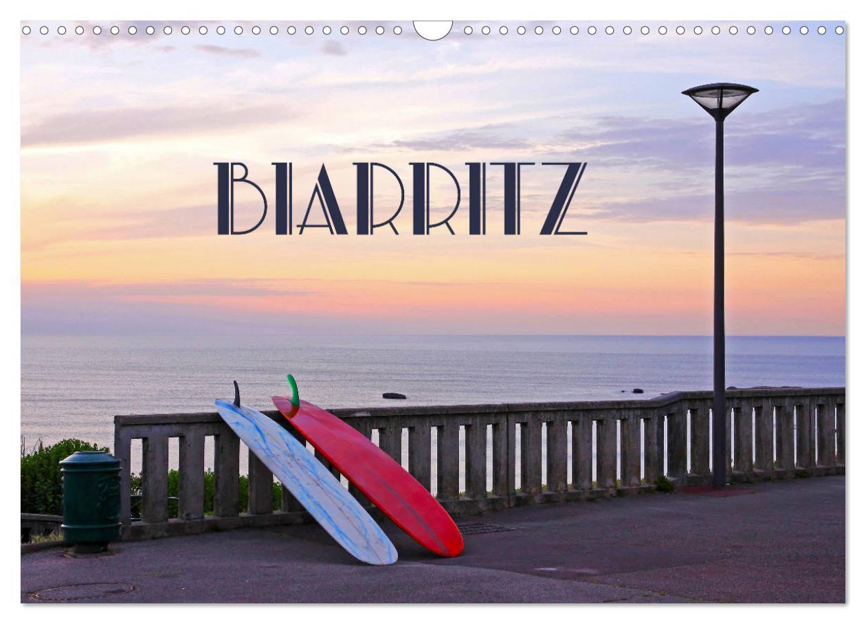 Cover: 9783435304738 | Biarritz (Wandkalender 2025 DIN A3 quer), CALVENDO Monatskalender