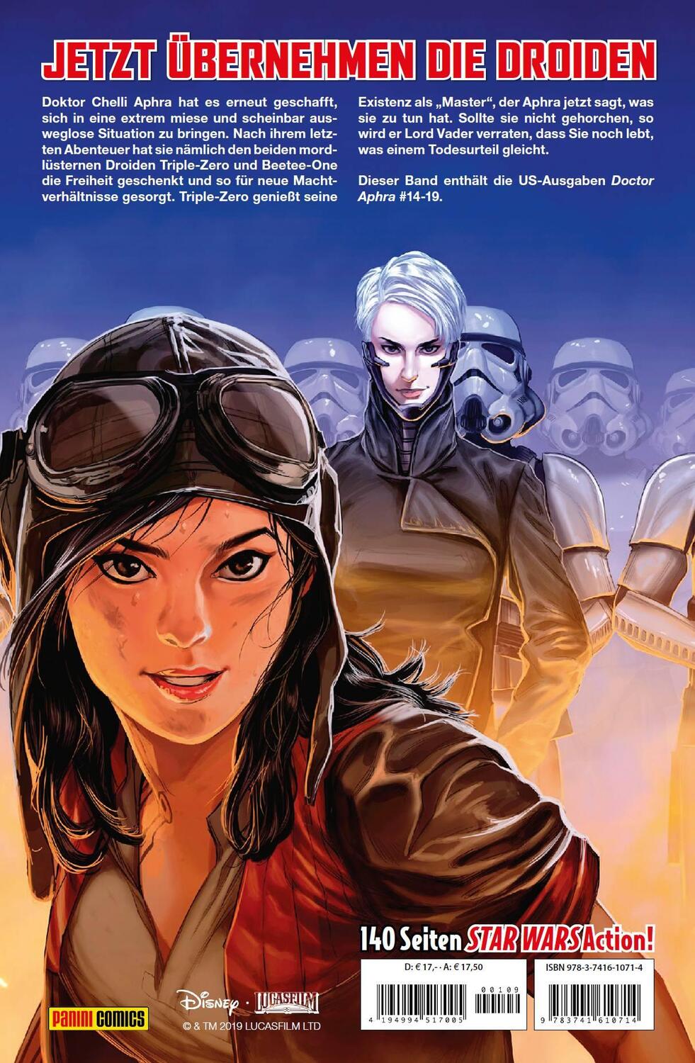 Rückseite: 9783741610714 | Star Wars Comics: Doktor Aphra III: Umgekehrte Vorzeichen | Buch