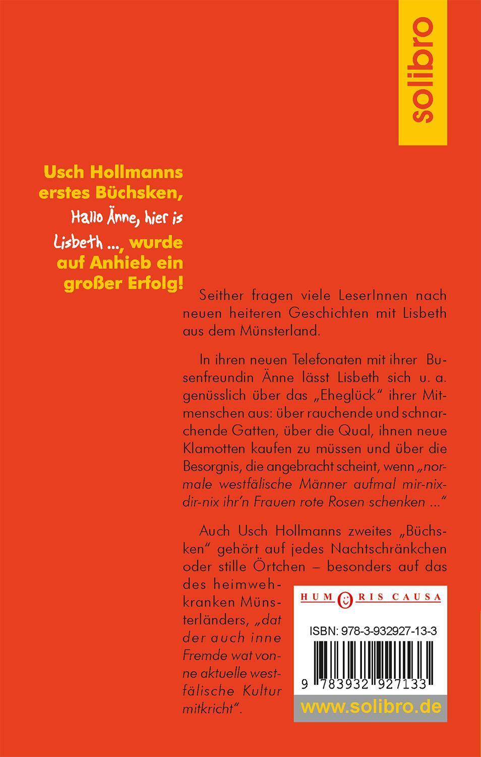 Rückseite: 9783932927133 | Wat is uns alles erspart geblieben! | Usch Hollmann | Taschenbuch