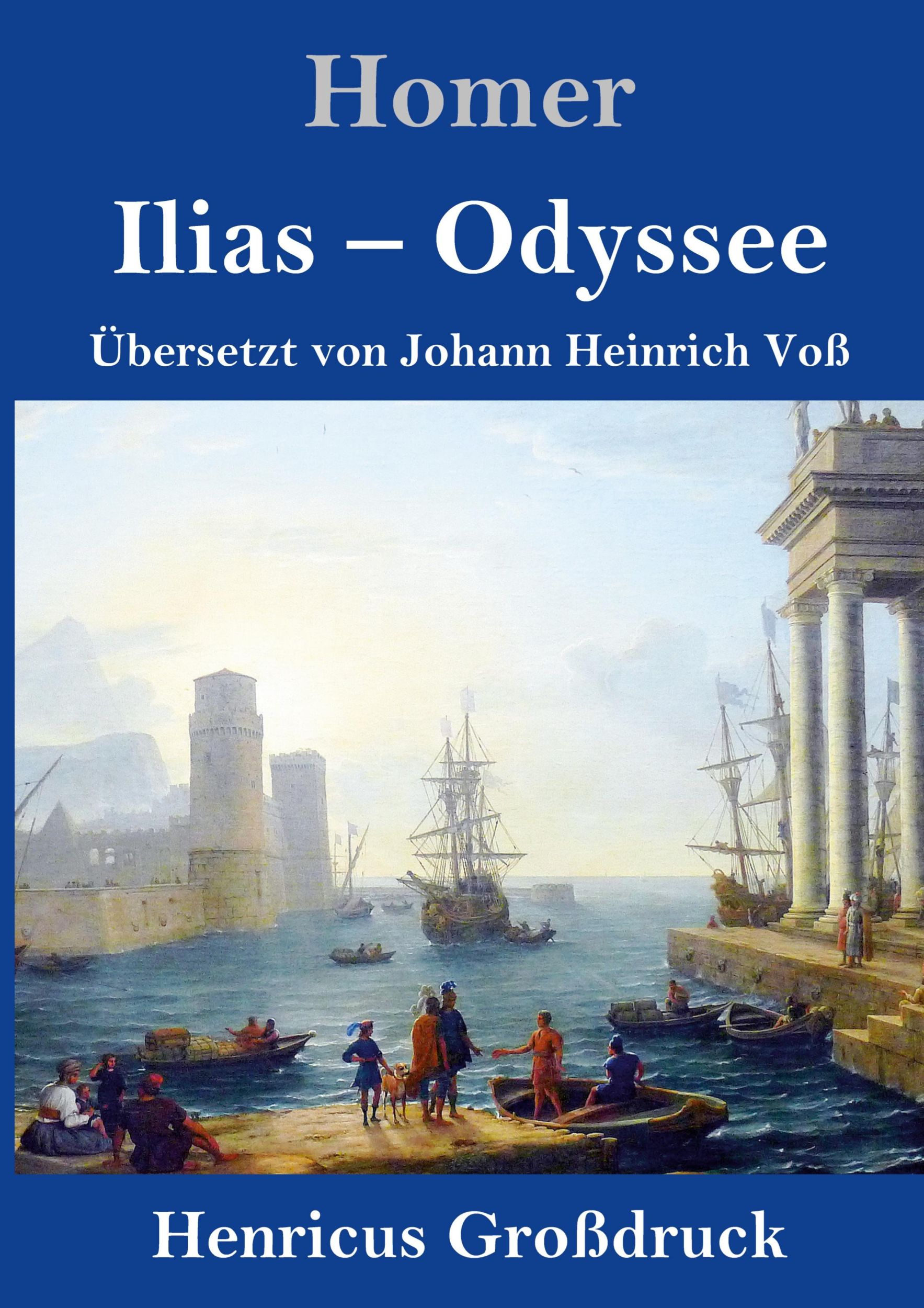 Cover: 9783847829270 | Ilias / Odyssee (Großdruck) | Homer | Buch | 900 S. | Deutsch | 2019