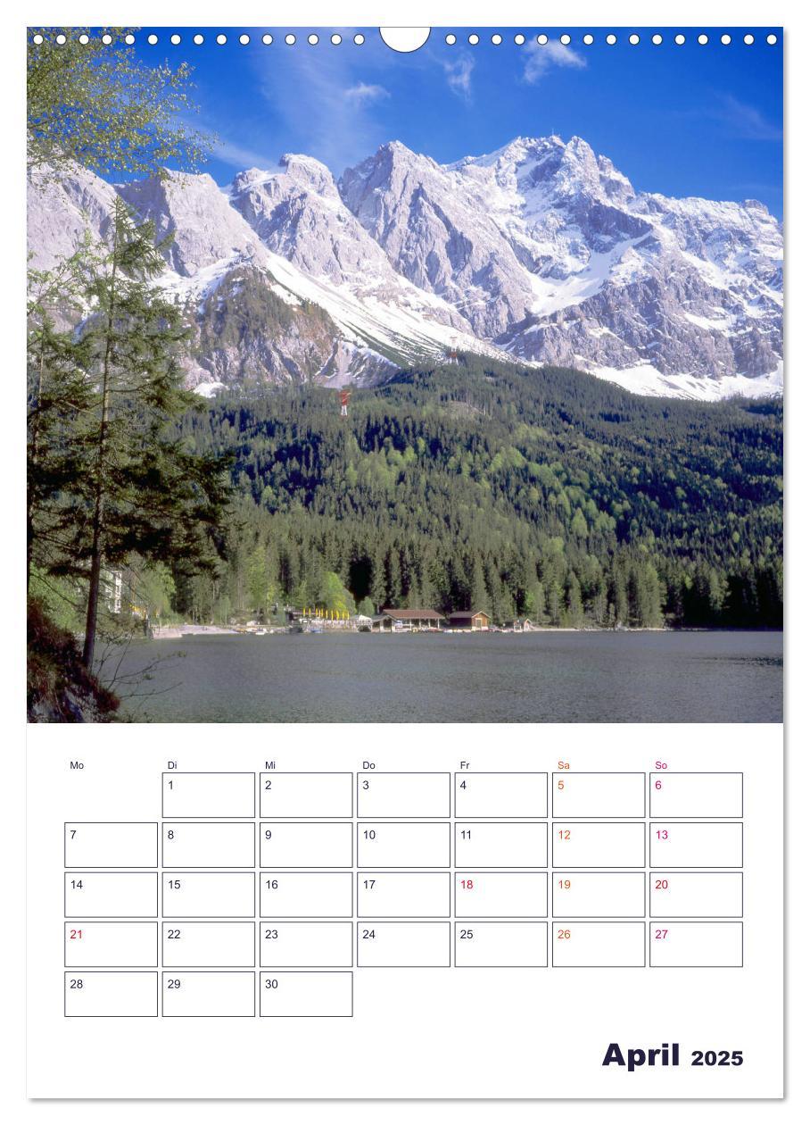 Bild: 9783435976942 | Schönes Land Bayern (Wandkalender 2025 DIN A3 hoch), CALVENDO...