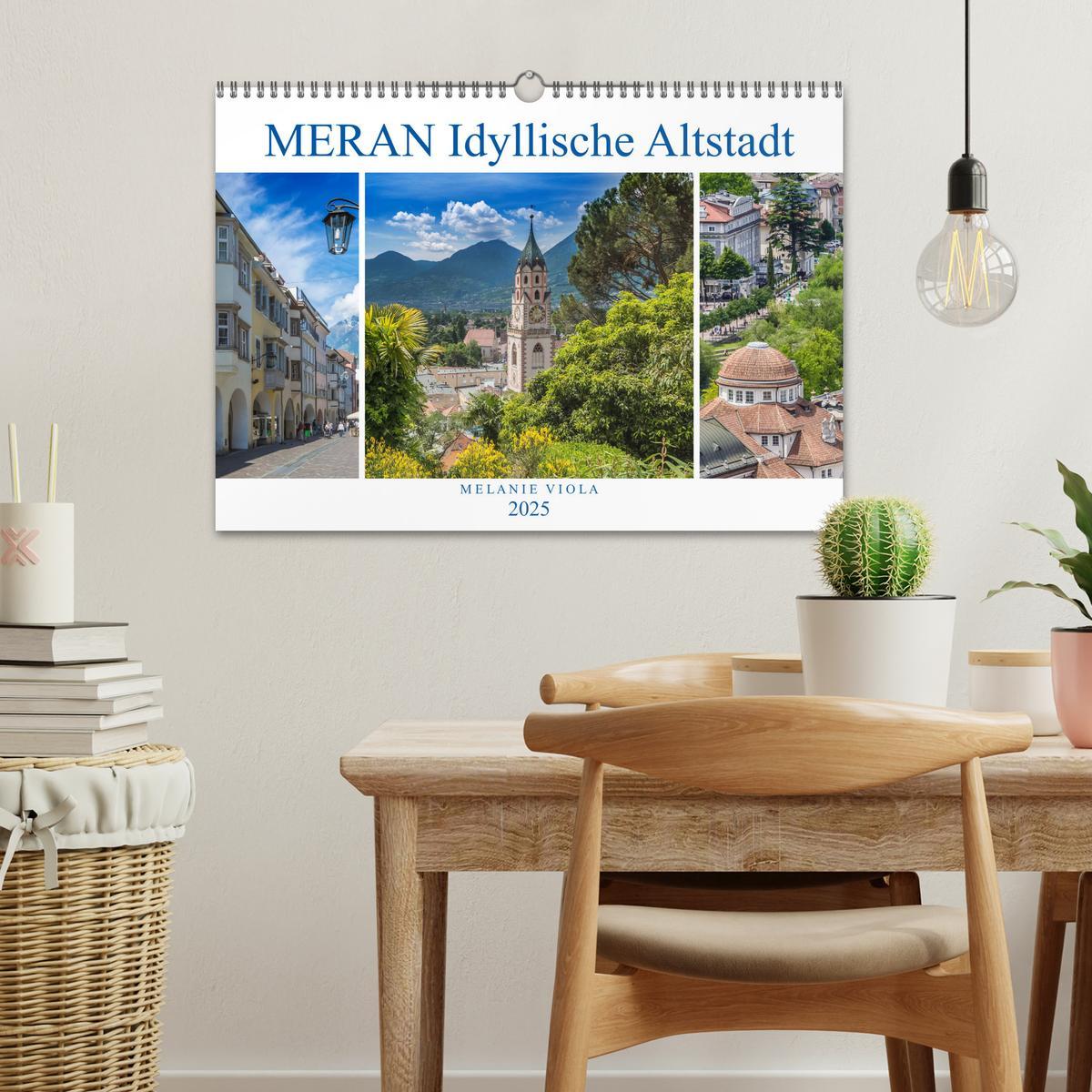 Bild: 9783435446131 | MERAN Idyllische Altstadt (Wandkalender 2025 DIN A3 quer), CALVENDO...