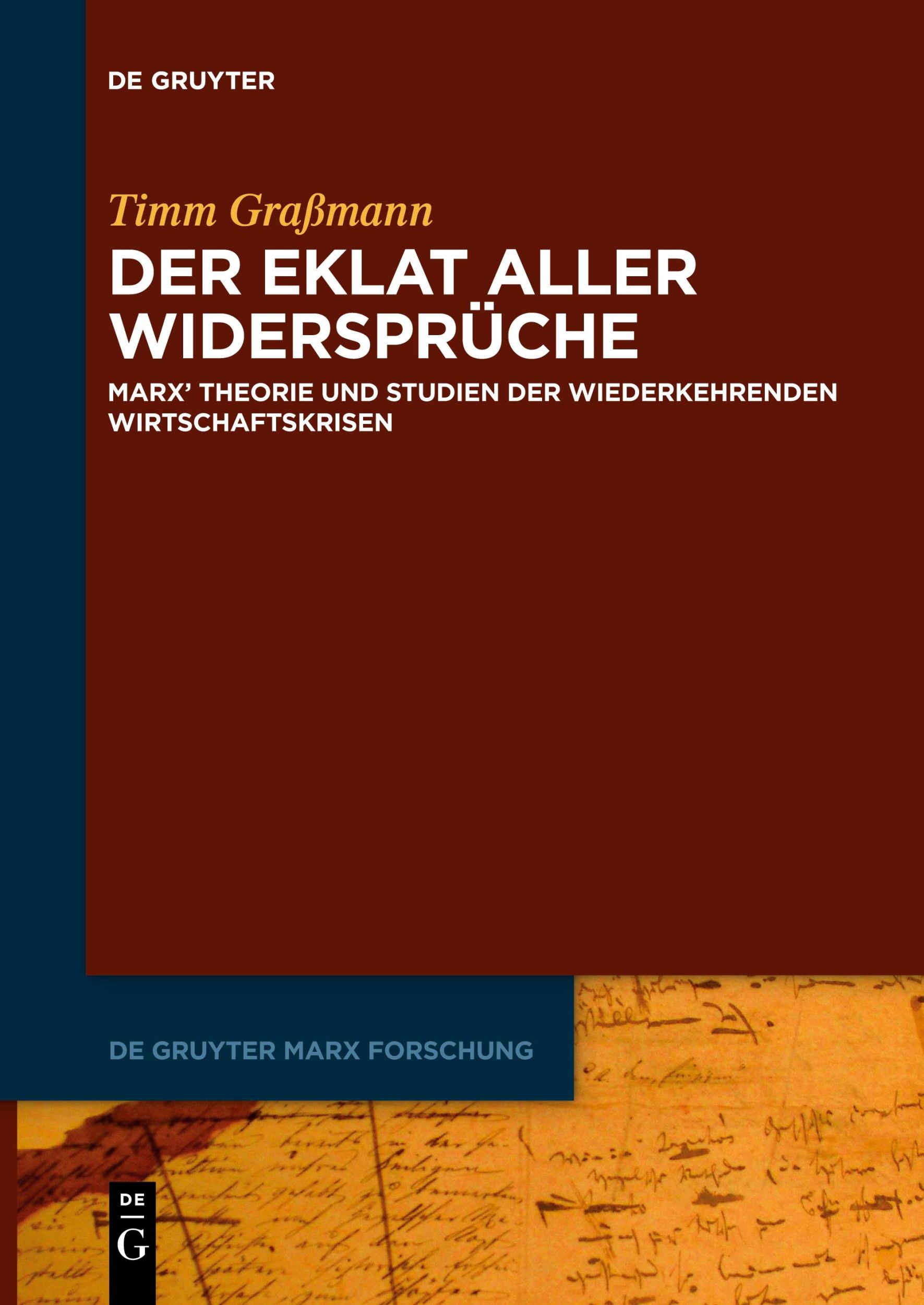 Cover: 9783111524894 | Der Eklat aller Widersprüche | Timm Graßmann | Taschenbuch | IX | 2024