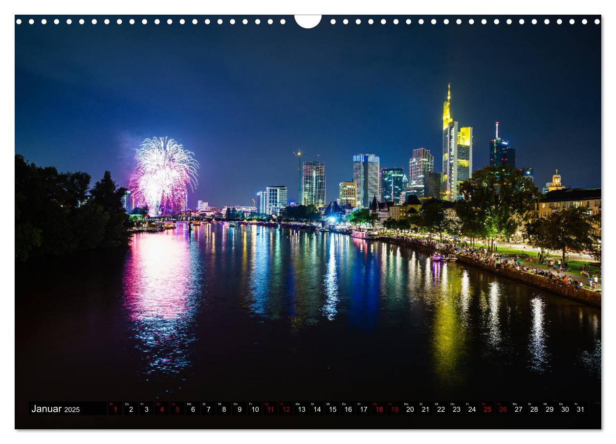 Bild: 9783435345007 | Main Frankfurt (Wandkalender 2025 DIN A3 quer), CALVENDO...