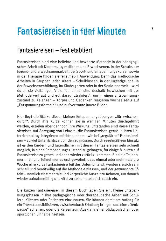 Bild: 9783769821819 | Fünf Minuten Fantasiereisen | Stefan Adams | Taschenbuch | Farbfotos