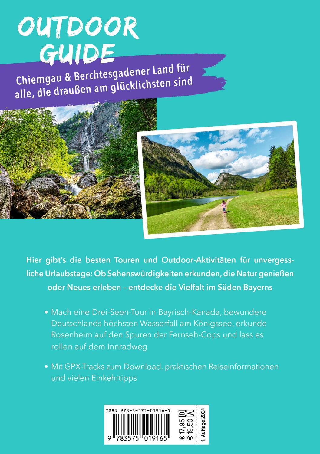 Rückseite: 9783575019165 | MARCO POLO OUTDOOR GUIDE Reiseführer Chiemgau &amp; Berchtesgadener Land