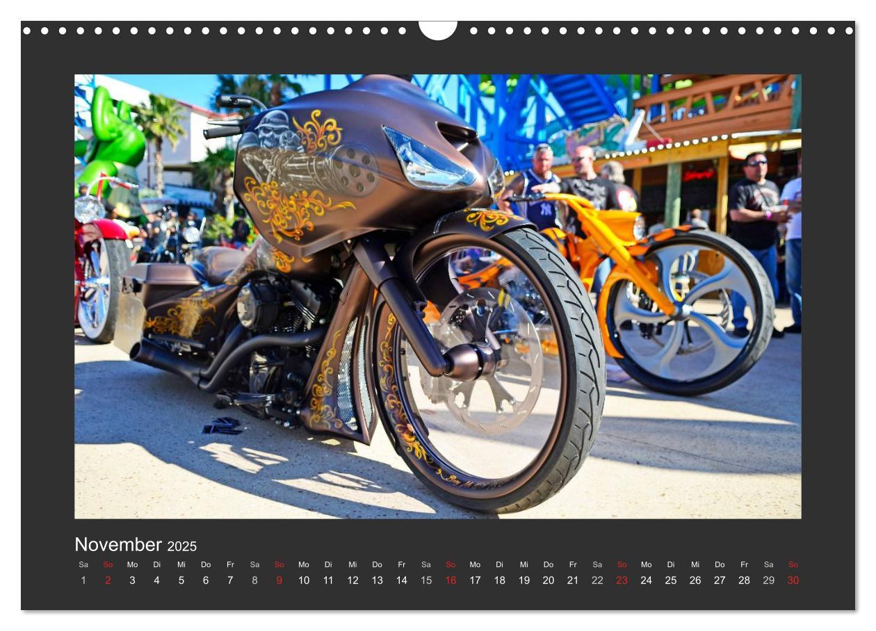 Bild: 9783435788507 | BEST OF HARLEY-DAVIDSON BAGGER-STYLE (Wandkalender 2025 DIN A3...