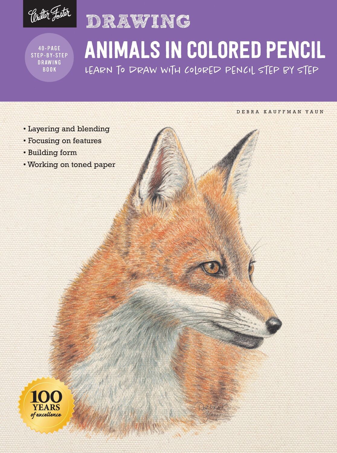 Cover: 9781633227873 | Drawing: Animals in Colored Pencil | Debra Kauffman Yaun | Taschenbuch