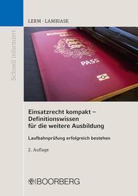 Cover: 9783415069671 | Einsatzrecht kompakt - Definitionswissen für die weitere Ausbildung