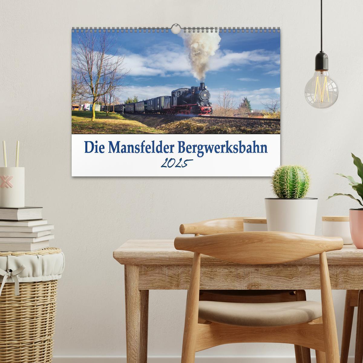 Bild: 9783435217168 | Die Mansfelder Bergwerksbahn (Wandkalender 2025 DIN A3 quer),...