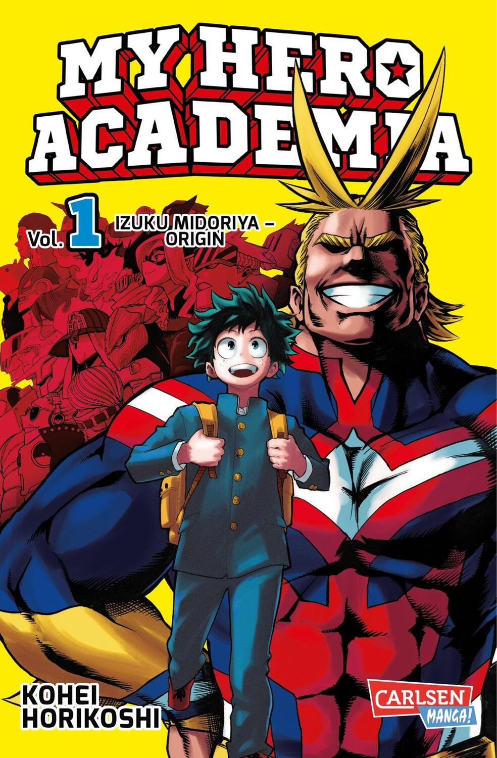 Cover: 9783551794628 | My Hero Academia 01 | Abenteuer und Action in der Superheldenschule!