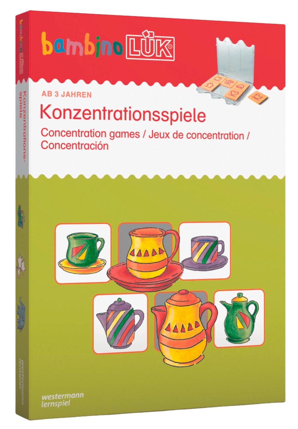 Cover: 9783894146153 | LÜK. Bambino. Konzentrationsspiele | Michael Junga | bambino LÜK-Sets