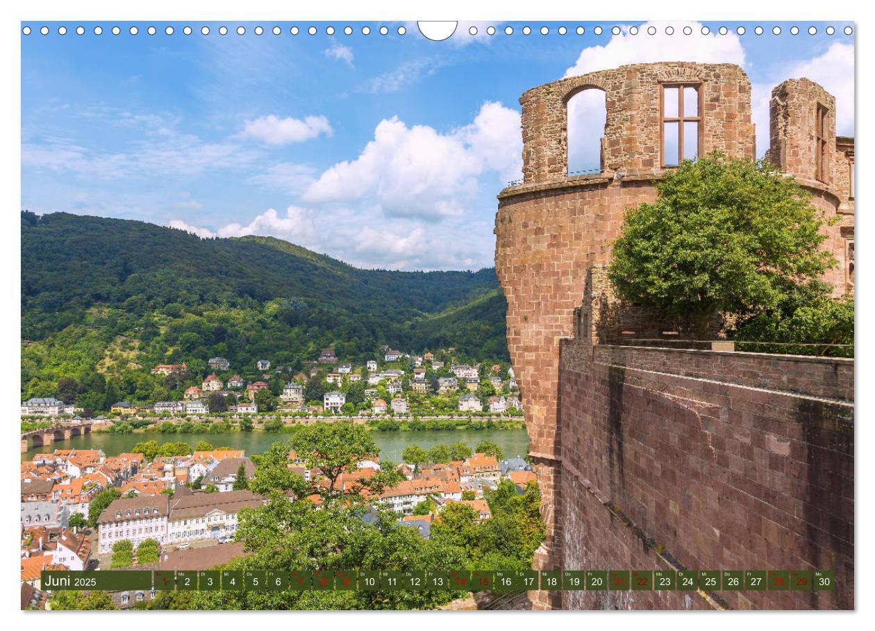 Bild: 9783435331314 | Heidelberger Neckarzauber (Wandkalender 2025 DIN A3 quer), CALVENDO...