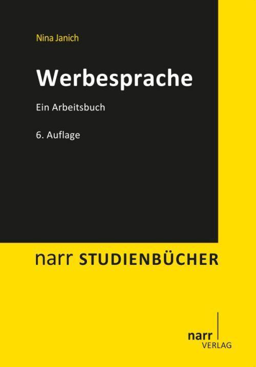 Cover: 9783823368182 | Werbesprache | Ein Arbeitsbuch | Nina Janich | Taschenbuch | 330 S.