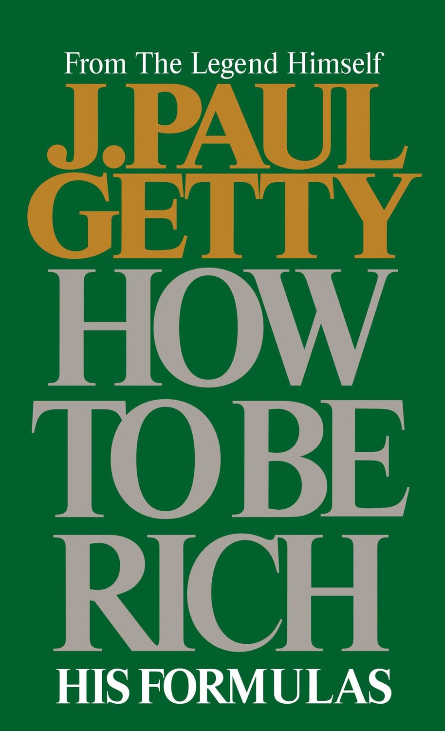 Cover: 9780515087376 | How to Be Rich | J Paul Getty | Taschenbuch | Englisch | 1986