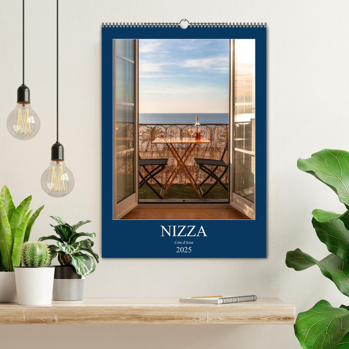 Bild: 9783457014417 | Nizza ¿ Cote d'Azur 2025 (Wandkalender 2025 DIN A2 hoch), CALVENDO...