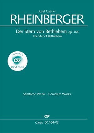 Cover: 9790007080228 | Der Stern von Bethlehem op.164, Weihnachtskantate, Klavierauszug